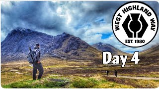 West Highland Way 🏴󠁧󠁢󠁳󠁣󠁴󠁿 Day 4 Rannoch Moor to Kinlochleven [upl. by Oys]