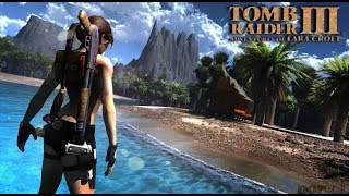 TOMB RAIDER III Remaster Mod South Pacific  Full Walkthrough  No Commentary [upl. by Ayatnohs]