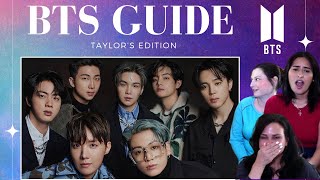 Friends First Time Reaction To A Guide to BTS Members The Bangtan 7 [upl. by Mabelle]