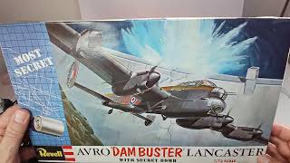 Avro Lancaster Dam Buster Revell 172 1965 youtubevideo scalemodel kitreview lancaster [upl. by Eurydice520]