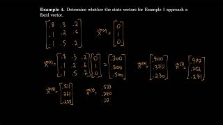 Linear Algebra 104 Markov Chains [upl. by Anihsak807]