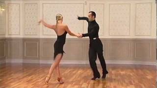 Basic Cha Cha Routine by Franco Formica amp Oxana Lebedew [upl. by Alby852]