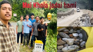 Rare Expensive Stone ko khoji ma khola Jadai Hami😄😅 [upl. by Gunar155]