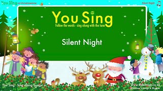 Kidzone  Silent Night Sing Along Backing Track [upl. by Retsel873]