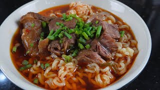 The BEST Homemade Beef Noodle Soup Ive Ever Made [upl. by Dimah]