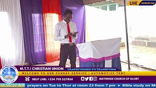 Mathenge Technical Training Insitute Christian Union [upl. by Ahl492]