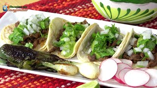 RECETA DE TACOS de carne PICADA para disfrutar en FAMILIA  Recetas en Casayfamiliatv [upl. by Delle]