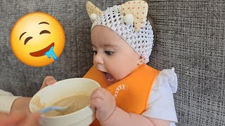 Best Baby Food 6 Months Oats Recipes 😍👶 [upl. by Idna]