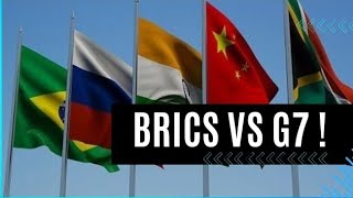 A Shift in Global Power BRICS vs G7 shorts [upl. by Eilram]