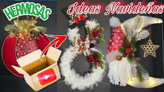 3 ADORNOS NAVIDEÑOS Super Elegantes para REGALAR o VENDER en esta NAVIDAD Christmas Crafts Ideas [upl. by Hollenbeck]