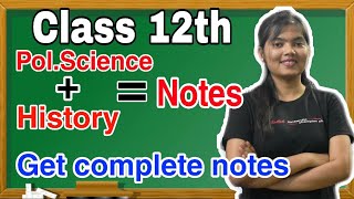 CLASS 12TH HISTORYPOLITICAL SCIENCE NOTES NCERT  STUDYSHIP WITH KRATI 2 [upl. by Alverta]