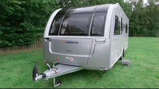 The Practical Caravan 2017 Adria Adora 613 UT Thames Platinum Collection review [upl. by Eelyma]