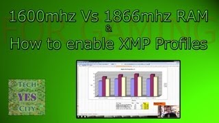 1600mhz vs 1866mhz RAM for GAMING  How to Enable XMP Profiles [upl. by Sophi131]