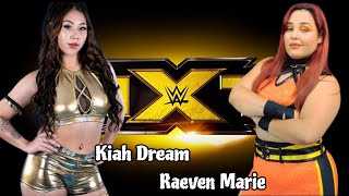 Kiah Dream vs Raeven Marie  NXT  4k 60f [upl. by Kristos361]