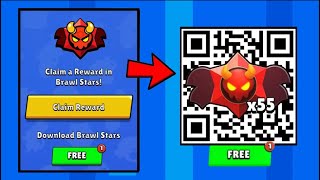 FREE x55 DEMONIC DROPS QR CODE🎁 BRAWL STARS QR CODES 2024🥳BRAWL STARS NEW UPDATE [upl. by Ydnas887]