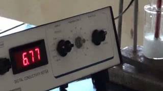 Conductometric Precipitation Titration Experiment [upl. by God499]