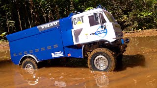 Getting STUCK in MUD in our New 1300 USD Mechanics Truck  RC ADVENTURES [upl. by Ial]