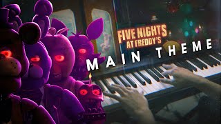 Five Nights at Freddys Movie MAIN THEME Piano Cover [upl. by Jeggar]