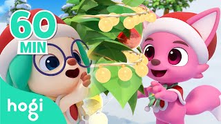 BEST Christmas Songs  Deck the Halls  More｜Christmas Songs for Kids｜Hogi Pinkfong Christmas [upl. by Stormi]