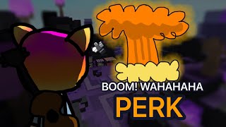 How to get BOOM WAHAHAHA Perk and Review Critical Tower Defense [upl. by Eellah302]