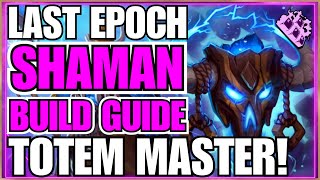 Last Epoch TEMPEST TOTEM Build Guide LIGHTNING Jump Around [upl. by Carlynne]