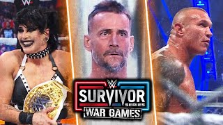 What Happened At WWE Survivor Series WarGames 2023  CM PUNK RETURNS [upl. by Acinhoj]