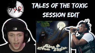 HIS SINGING AT THE END Juice WRLD  Tales Of The Toxic Session Edit Unreleased REACTION [upl. by Yenattirb]