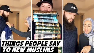 Things people say to New Muslims Part 2 shorts [upl. by Abihsat]