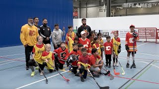 Glencross Flames Foundation help grow the game of hockey [upl. by Cock338]