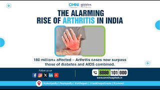 Lets Prevent The Alarming Rise Of Arthritis India [upl. by Bertina]