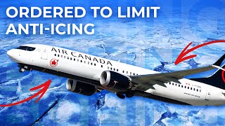 Transport Canada Directive Boeing 737 MAX Operators Must Limit AntiIcing System [upl. by Sudderth572]