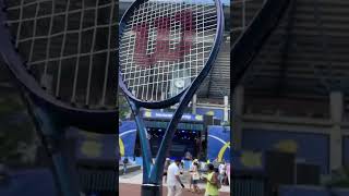 Wilson Ultra v4 Premiere at US OPEN  First Look shorts usopen [upl. by Monroe347]