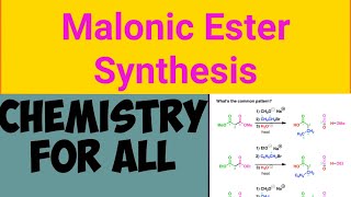 Malonic Ester Synthesis [upl. by Lienaj598]