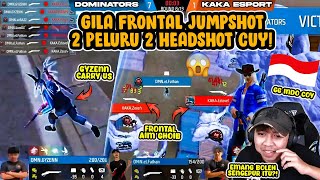 GILA MOMENT FRONTAL 2PELURU 2 KEPALA CUY DOMINATORS Vs KAKA MATCH TERAKHIR [upl. by Golden863]