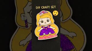 DIY 2 in 1 Cute Craft Set 🤓🌈 shorts [upl. by Ardnekan]