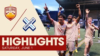 HIGHLIGHTS Ballard FC vs West Seattle Junction FC June 1st 2024 [upl. by Anthe]