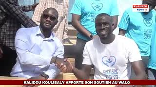 KALIDOU KOULIBALY SOUTIENT LE WALO DANS SA POLITIQUE SOCIALE [upl. by Ponce]