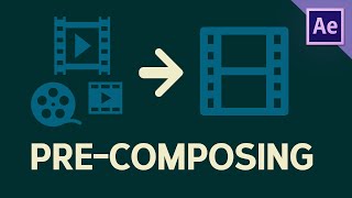 After Effects Precompose  Tutorial for Beginners amp How to use it [upl. by Regdirb]