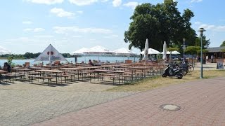 Wesel am Niederrhein  Rheinufer  Blick von der Rheinpromenade [upl. by Cowey]