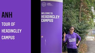 Leeds Beckett Headingley Campus tour  Student Vlog [upl. by Pontone]