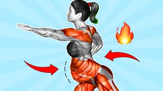 How to LOSE BELLY FAT in 7 days Belly Waist amp Abs ➜ 30 minute STANDING Workout  100 GUARANTEED [upl. by Gabrielson]