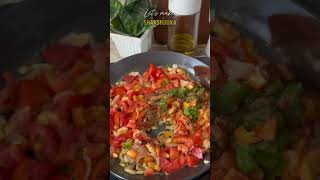 Shakshuka Egg breakfast youtubeshorts food shakshukarecipe trending trendingshorts [upl. by Eelek647]