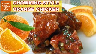 How to Cook ChowkingStyle Orange Chicken  Pinoy Easy Recipes [upl. by Eugaet215]