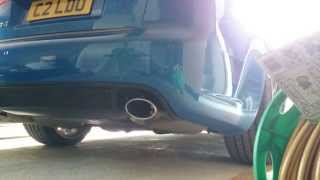 B7 RS4 Exhaust Centre Resonator Removed [upl. by Nedia]