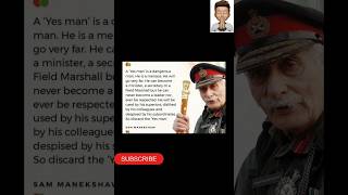 Sam Manekshaw facts youtubeshorts viralshorts motivation [upl. by Melville]