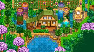 Stardew Valley Farm Tour 🍃 4 Corners Farm Year 16 [upl. by Ecyla]