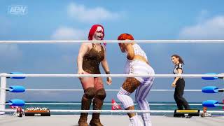 AEW Fight Forever  Abadon VS Ruby Soho [upl. by Konikow]