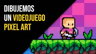 COMO HACER UN PERSONAJE PARA TU VIDEOJUEGO PIXEL ART [upl. by Selim]