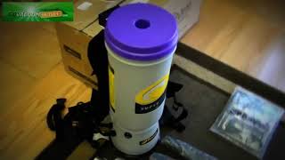 ProTeam Super Coach HEPA Filter Backpack Vacuum Cleaner [upl. by Nira]