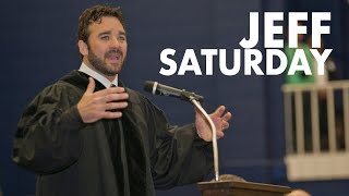 Trine University 2014 Commencement Address  Jeff Saturday [upl. by Nobe]